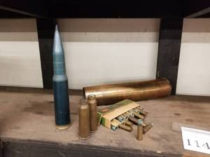 lot 1144 image: Lot of (12) Bullet Casings