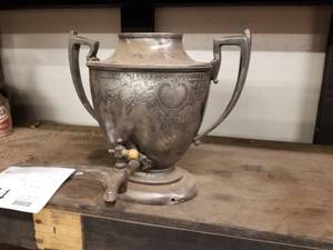 lot 474 image: Silver Plated Decanter