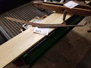 lot 465 image: Vintage Hay Saw