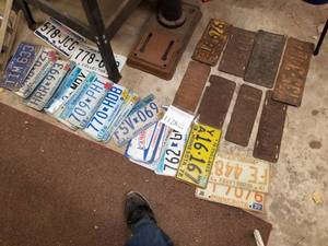 lot 1128 image: Lot of (24) License Plates