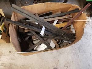 lot 305 image: Lot of (1 Box) Exotic Wood Pieces