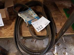lot 322 image: Lot of (4) Durkee-Atwood Belts