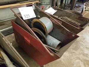 lot 325 image: Metal Cart with Scrap Metal