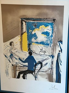 lot 7 image: Salvadore Dali Lithograph L Aventure Medicale - Artist Proof