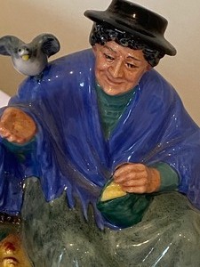 lot 36 image: Royal Doulton Tuppence a Bag Figurine
