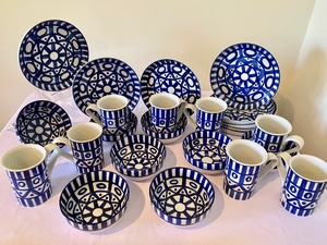 lot 52 image: Lovely Dansk Arabesque Luncheon Dish Set
