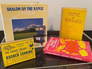 lot 116 image: Jewish Cookbooks, Lucite Tray, Villeroy and Boch Acapulco Mugs & More