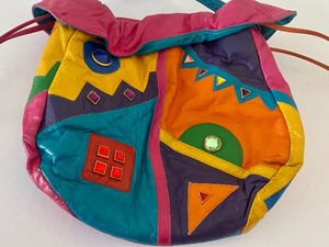 lot 154 image: Two Bright Colored Vintage Handbags