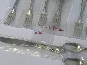 lot 174B image: (New) Gorham Sterling Strasbourg Flatware Pieces