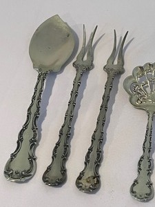lot 174A image: Four Pieces of Gorham Sterling -Strasbourg