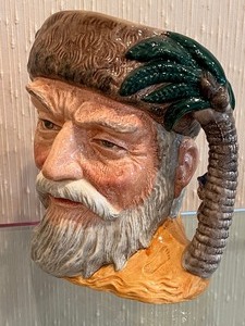 lot 221 image: Royal Doulton Robinson Crusoe Mug