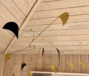 lot 203 image: Vintage Black and Gold Mobile