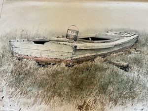 lot 190 image: Beautiful Unframed Serene Numbered Print