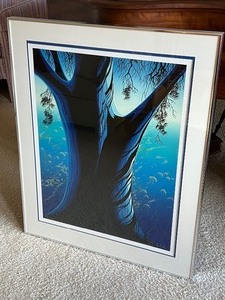 lot 187 image: Framed Serigraph by Eyvind Earle