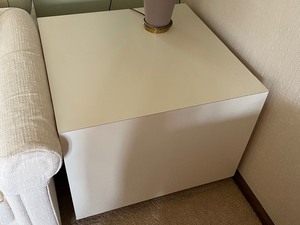 lot 194 image: Contemporary Cube End Table