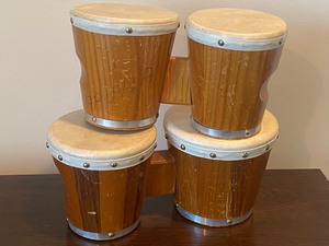 lot 284 image: Set of Bongo Drums