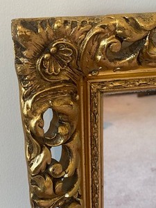 lot 281 image: Gorgeous Large Gilded Wall Mirror
