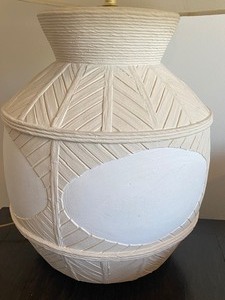 lot 288 image: Large Ceramic Table Lamp
