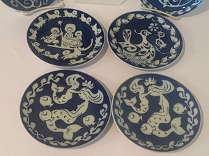 lot 238 image: Royal Copenhagen Collection of Mothers Day Plates 1971-1976