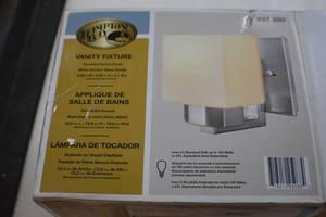 1 lamp vanity fixture