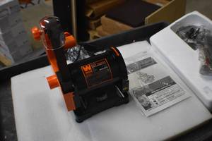 Belt Sander with sanding disc