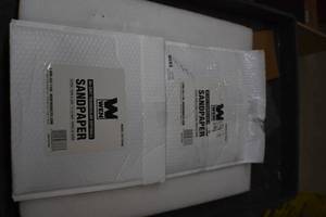 Triangular sand paper