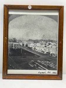Vintage 1880 Moorhead Minnesota Photo