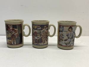 Vintage Watkins Almanac Mugs
