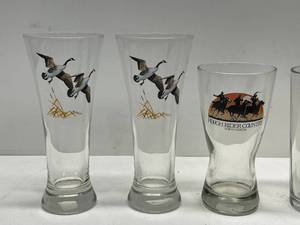Variety of Beer Glasses