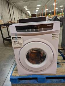 lot 326 image: Danby 3.42 cu. ft. Electric Dryer in White (Scratch & dent)