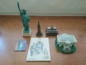 Collection of US Monument Collectibles