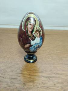 Egg with Stand Made in Ukraine
