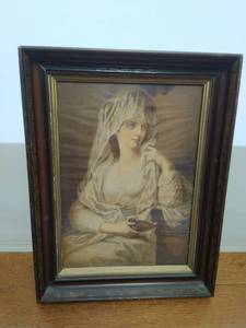 Vintaged Frame Portrait Print