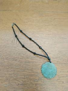 Asian Style Necklace with Jadeite Pendant