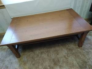 Vintage Mission Style Coffee Table