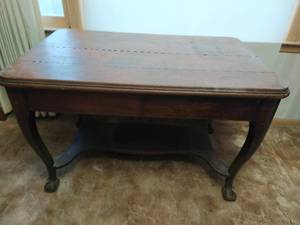 Vintage Clawfoot Table