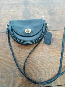 Vintage Coach Mini Leather Crossbody