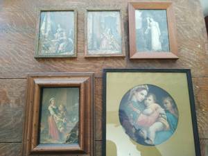 Collection of Vintage Framed Prints