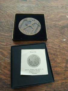 Official Commemorative Worlds Fair Medal