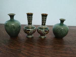 Four Miniature Vases
