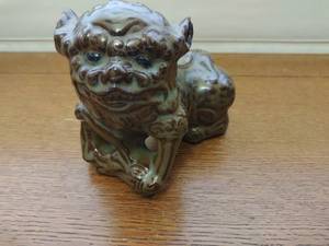 Glazed Ceramic Foo Guardian Dog