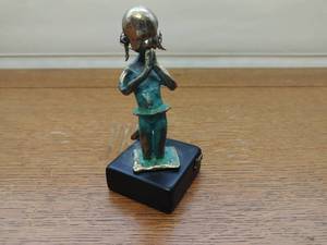 Malcolm Moran Girl Kneeling Praying Figurine