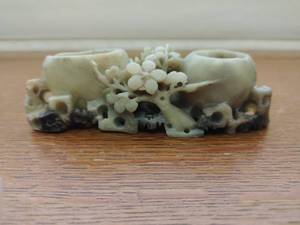 Soapstone Inkwell