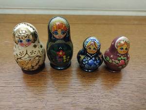 Set of Four Nesting Dolls
