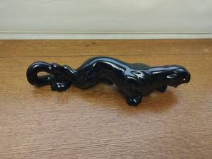 Black Ceramic Jaguar