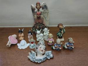 Collection of Angle Figurines- Many Goebel