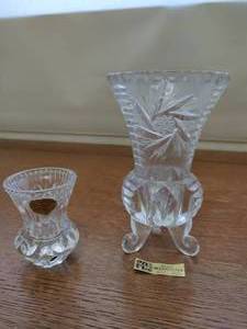 Two Bleikristall Crystal Vases