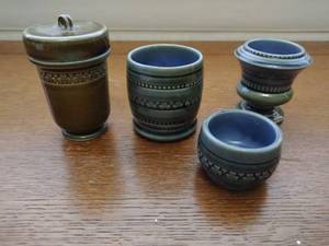 Four Wade Irish Porcelain Pieces
