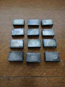 Collection of Sterling Silver Matchbook Holders