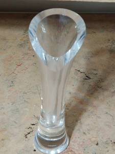 Vintage HOYA Crystal Calla Lily Vase